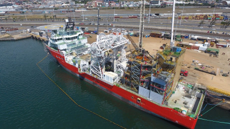 Debmarine namibia’s ss nujoma commences sea trials