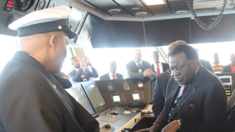 H.E. Dr. Hage G. Geingob, President of the Republic of Namibia delivered the Keynote Address at the AMV3 inauguration