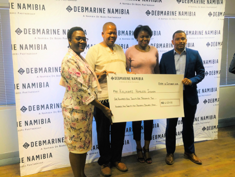 Debmarine Namibia Donates towards the Kalahari Homeless Indaba Project